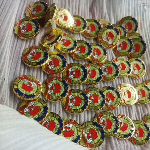 內蒙古赤峰市政協(xié)會徽胸章徽章定制